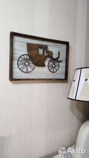 Панно в ретро стиле