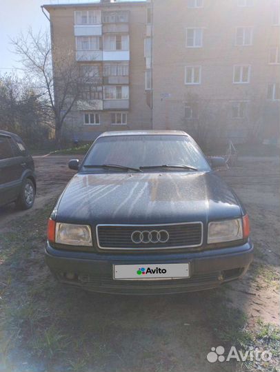 Audi 100 2.3 МТ, 1994, битый, 500 000 км