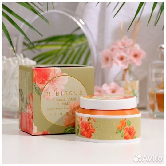 Крем для лица Hibiscus Flower Vital cream