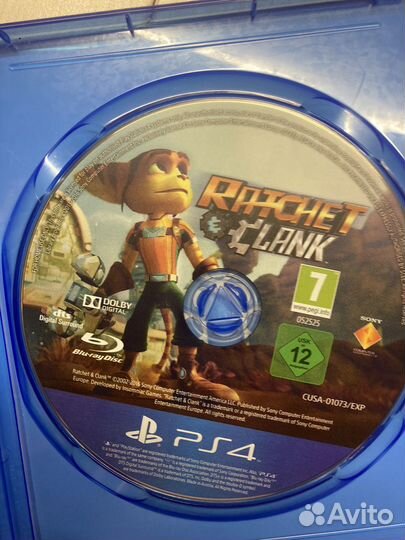 Ratchet and clank ps4 Диск
