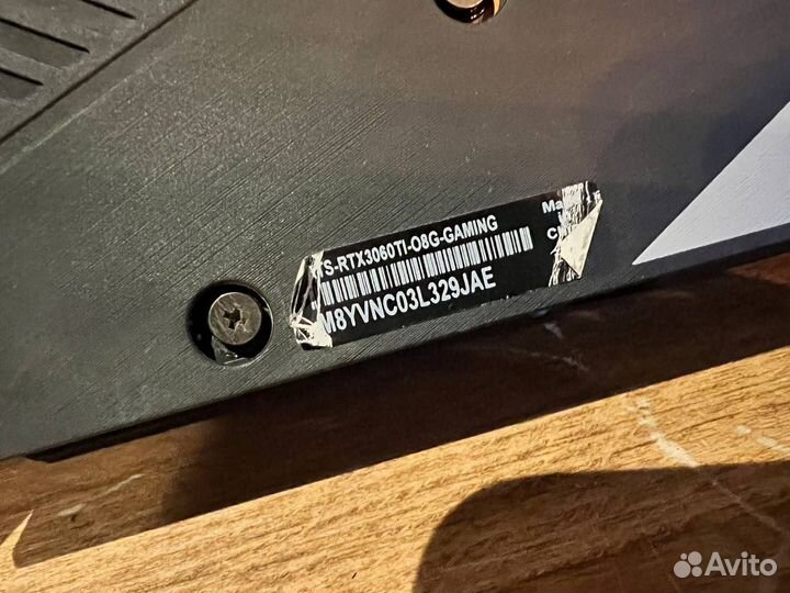 RTX 3060ti Asus Gaming 8gb