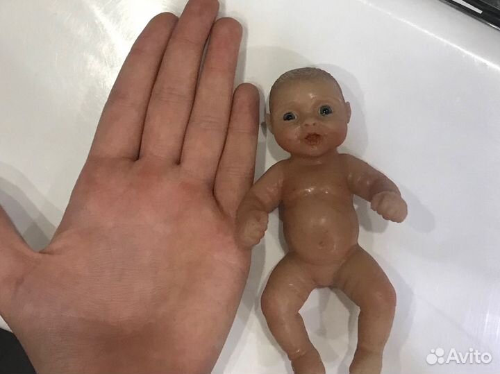 Кукла силиконовая 16 см