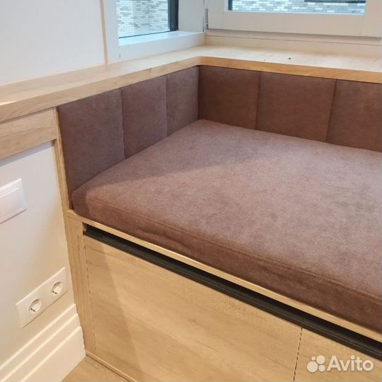 Мягкие стеновые панели и сидушка