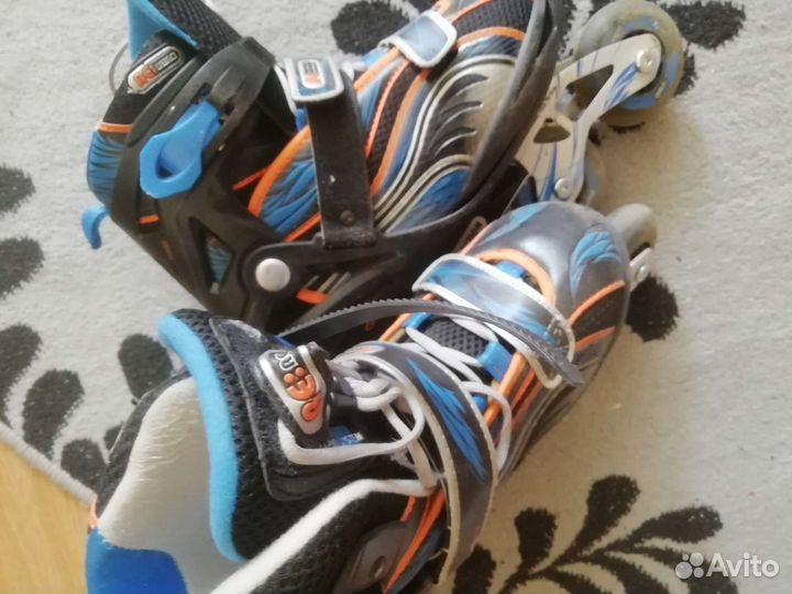 Роликовые коньки детские раздвижные 36-41