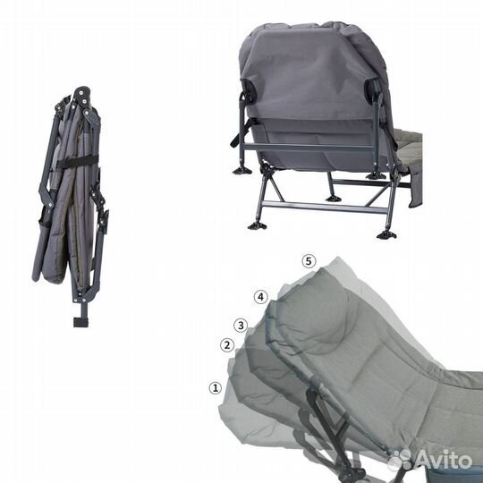 Раскладушка туристическая 6 опор, Авито доставка