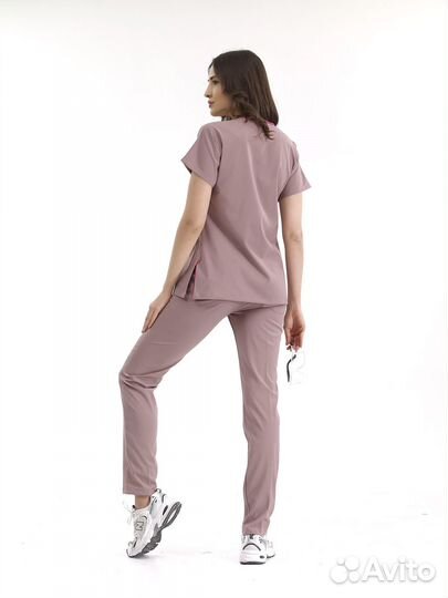 Медицинский костюм женский стрейч Турция р-р 52