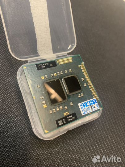 Процессор Core i3-350M slbpk