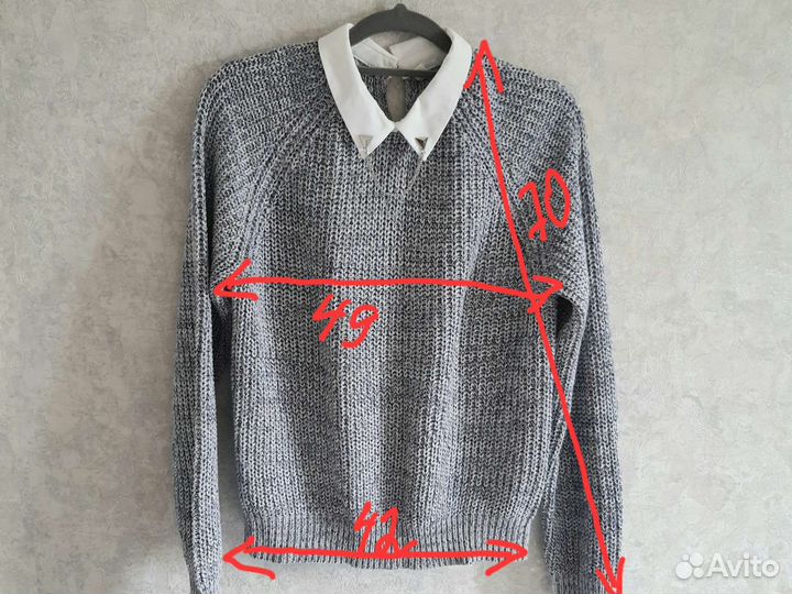 Джемпер вязаный для девочки