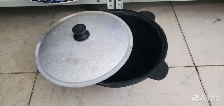 Казан чугунный 6л