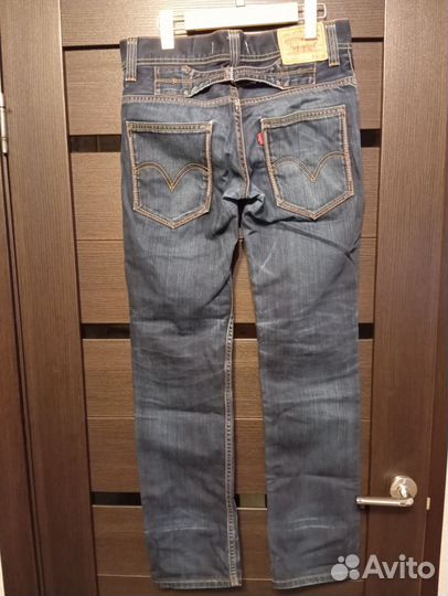 Джинсы мужские levis 511 w32 L34