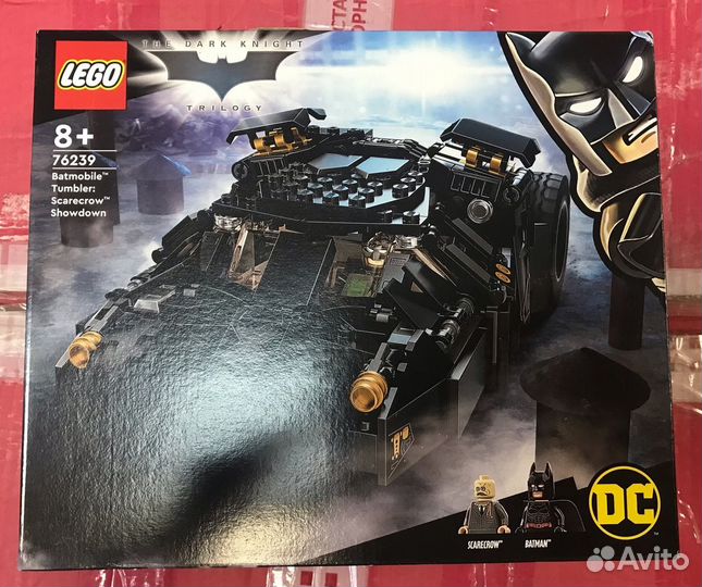Lego DC 76239 Бэтмобиль Тумблер: схватка с Пугалом