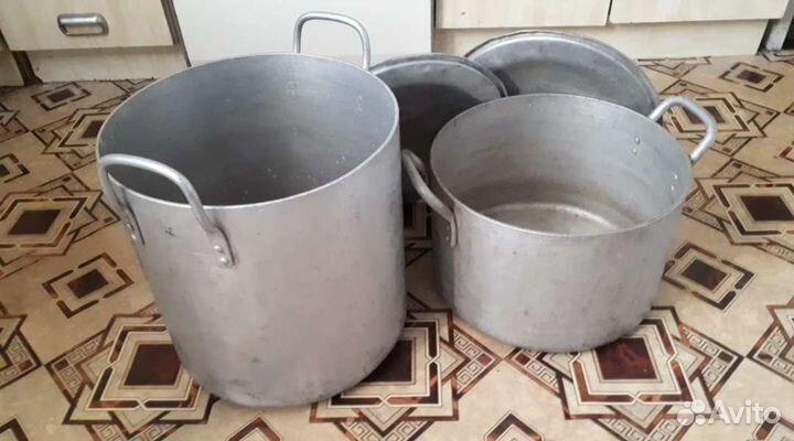 Кастрюли 20 и 30 литров бак