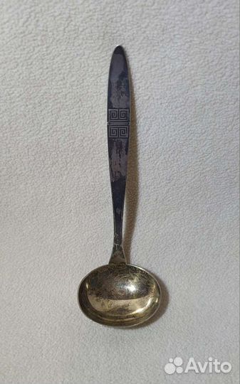 Половник для крюшона. Серебро 916, звезда