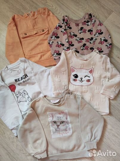 Детские вещи пакетом размер 86-92 для девочек