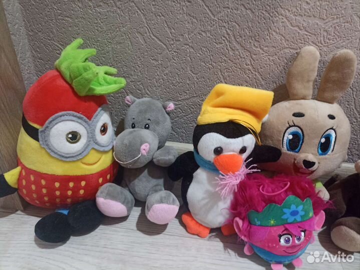 Мягкие игрушки пакетом