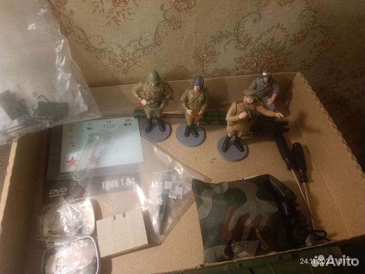 Сборная модель танка 1/16