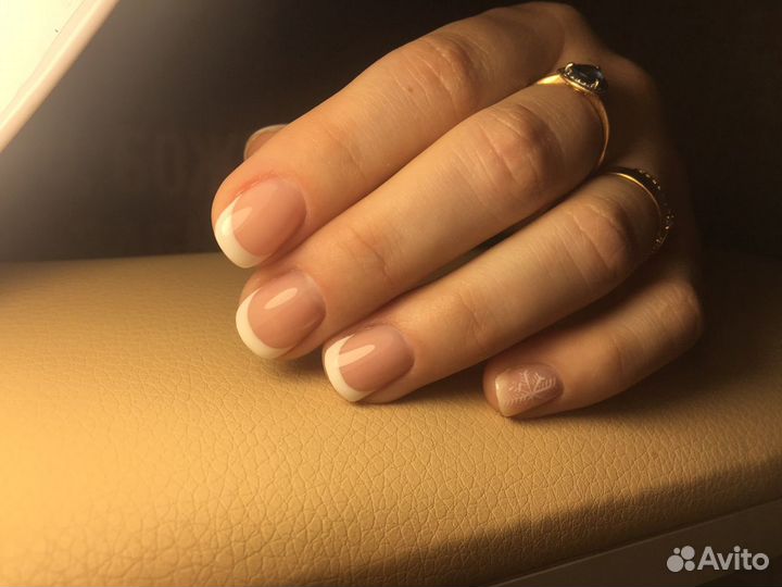 Маникюр, гель лак, укрепление, наращивание