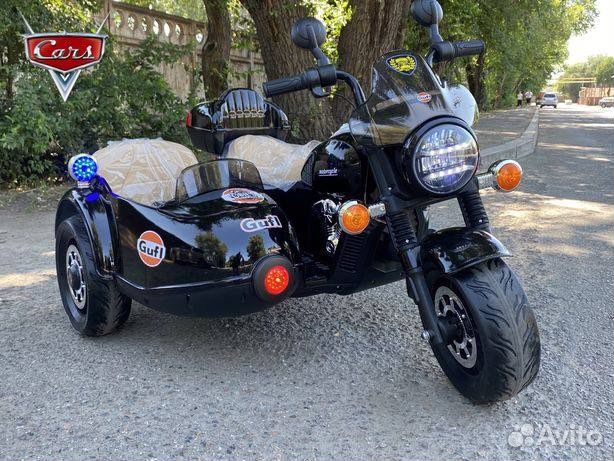 Детский электромотоцикл новый