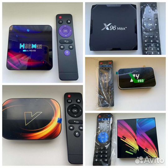 Смарт тв приставка/ 1000 каналов/на android 11