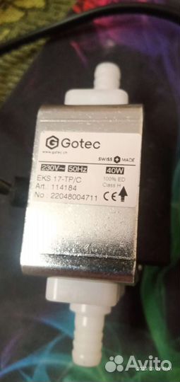 Насос для моющего пылесоса puzzi 10