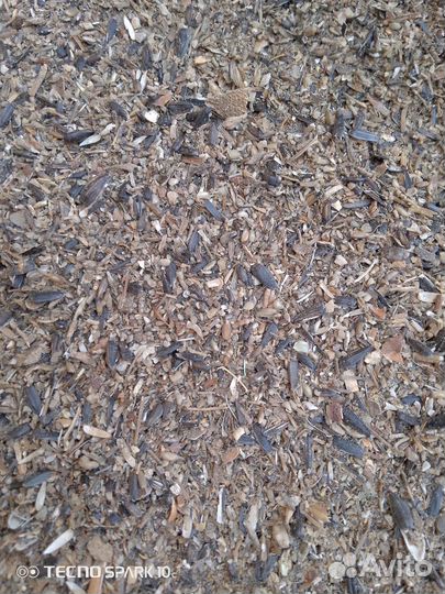 Отходы подсолнечника