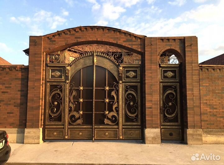 Кованные ворота