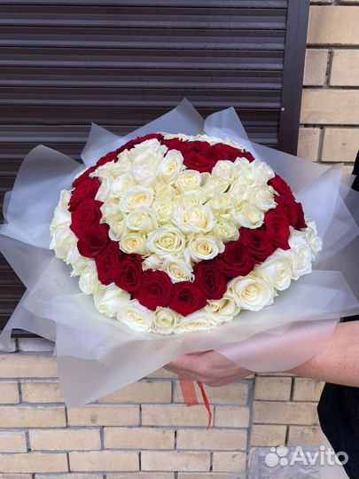 101 роза сердце когда признаться нужно вот так