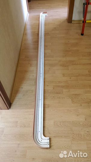 Набор карниз шторы крючки