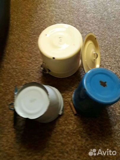 Ведро эмалированное СССР