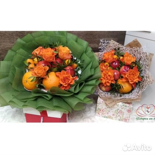 Подарок, съедобный букет