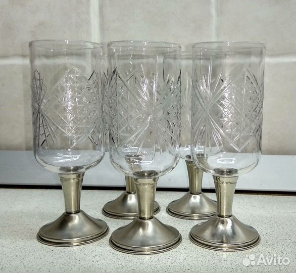 Рюмки хрустальные СССР