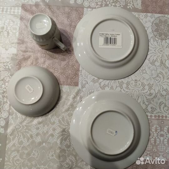 Набор детской посуды новый