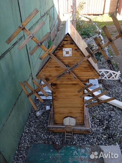 Декоративная мельница для сада