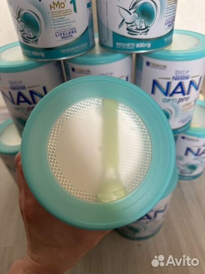Молочная смесь NAN OptiPro 1/2, 800, 1050 гр