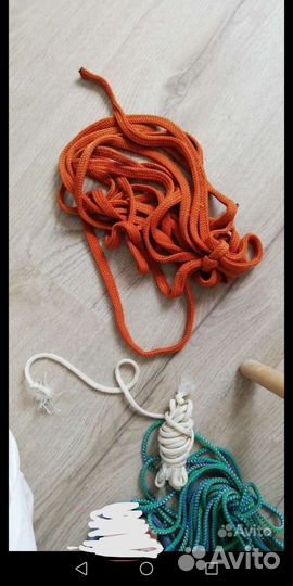 Стропа парашютная