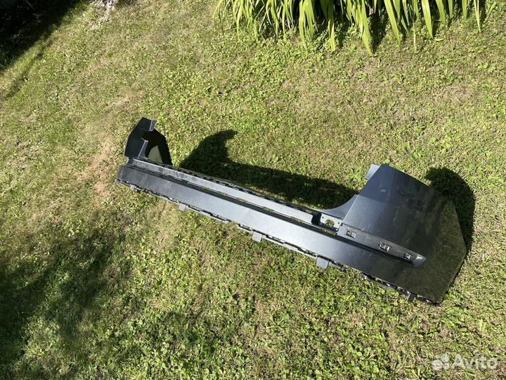 Задний бампер юбка skoda kodiaq