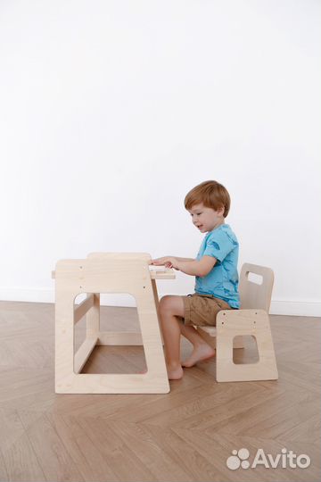 Растущая парта и стул для детей с доставкой