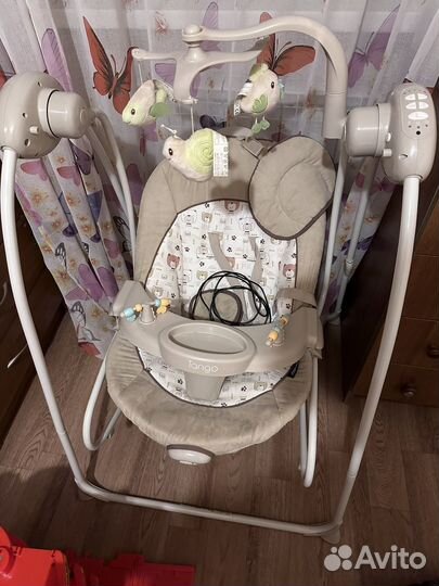 Детские электронные качели