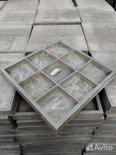 Плитка тротуарная полимерно-песчаная