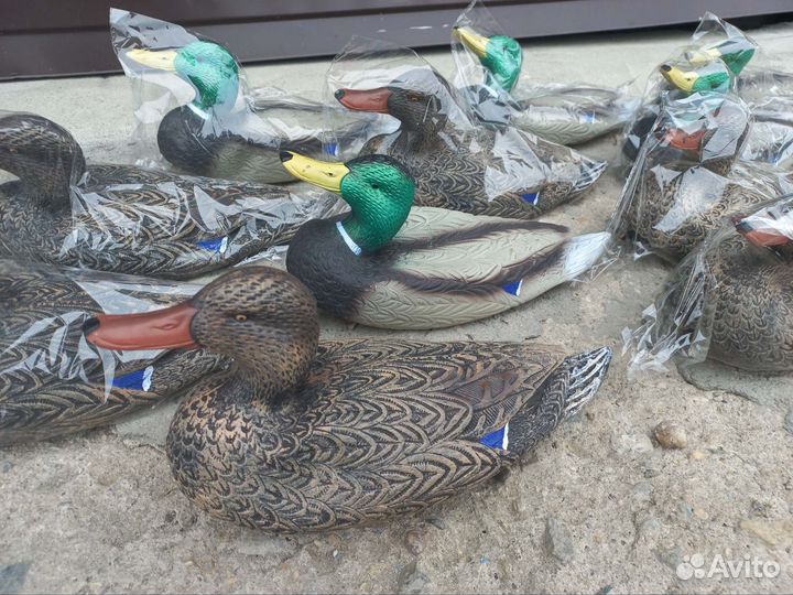 Чучела уток для охоты. 6 шт. Доставка