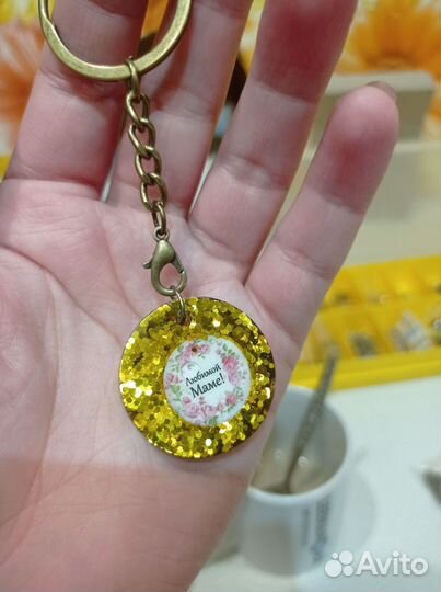 Брелок, подвеска, серьги