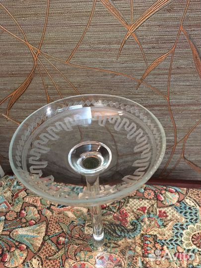 Вазочка для варенья, высокая, СССР