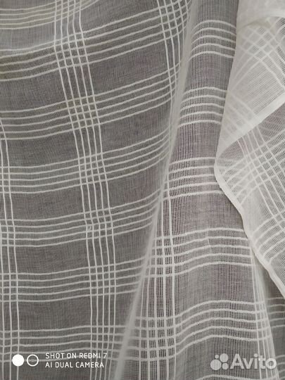 Ретро Натураль. Тюль для окошка