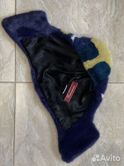 Капюшон, шапка из меха норки