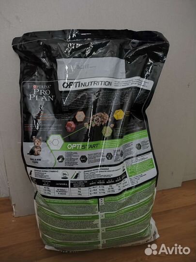 Proplan корм для щенков мелких пород