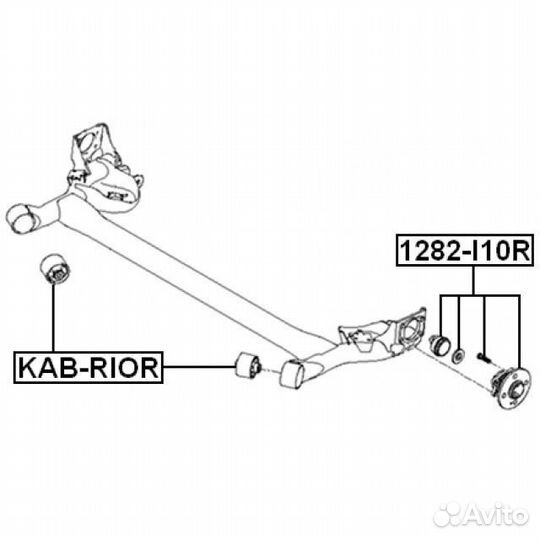 Ступица задняя