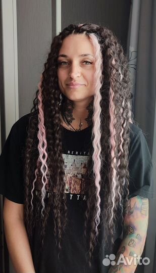 Дреды, косы, афролоконы