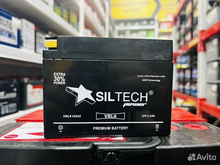 Мото Аккумулятор siltech vrla 12032