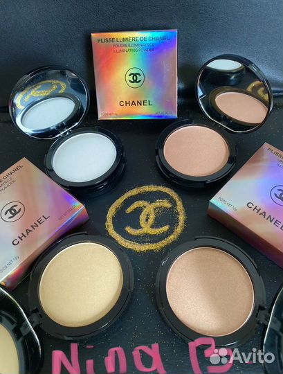 Пудра Chanel с эффектом хайлайтера