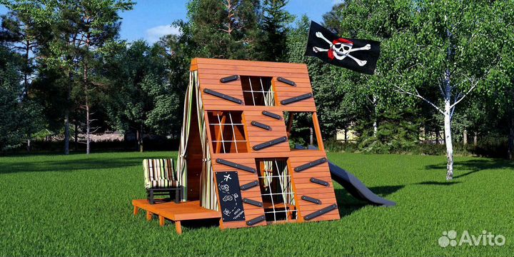 Спортивный комплекс уличный Савушка База 3